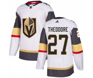 Vegas Golden Knights #27 Shea Theodore Authentic White Away NHL Jersey