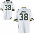 Green Bay Packers #38 Innis Gaines Nike White Vapor Limited Player Jersey