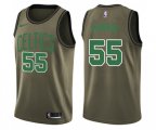 Boston Celtics #55 Greg Monroe Swingman Green Salute to Service NBA Jersey