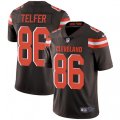 Cleveland Browns #86 Randall Telfer Brown Team Color Vapor Untouchable Limited Player NFL Jersey