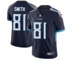 Tennessee Titans #81 Jonnu Smith Light Blue Team Color Vapor Untouchable Limited Player Football Jersey