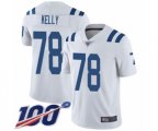 Indianapolis Colts #78 Ryan Kelly White Vapor Untouchable Limited Player 100th Season Football Jersey