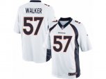 Denver Broncos #57 Demarcus Walker Limited White NFL Jersey