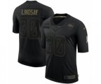 Denver Broncos #30 Phillip Lindsay 2020 Salute To Service Limited Jersey Black