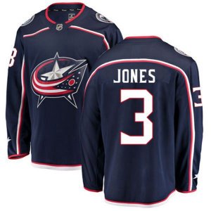 Columbus Blue Jackets #3 Seth Jones Fanatics Branded Navy Blue Home Breakaway NHL Jersey