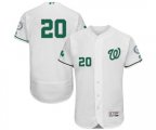Washington Nationals #20 Daniel Murphy White Celtic Flexbase Authentic Collection Baseball Jersey