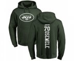 New York Jets #70 Kelechi Osemele Green Backer Pullover Hoodie