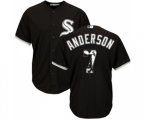 Chicago White Sox #7 Tim Anderson Authentic Black Team Logo Fashion Cool Base Baseball Jersey