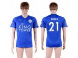 Leicester City #21 Iborra Home Soccer Country Jersey