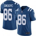 Indianapolis Colts #86 Erik Swoope Elite Royal Blue Rush Vapor Untouchable NFL Jersey