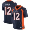 Denver Broncos #12 Paxton Lynch Navy Blue Alternate Vapor Untouchable Limited Player NFL Jersey