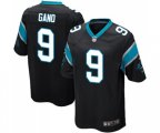 Carolina Panthers #9 Graham Gano Game Black Team Color Football Jersey