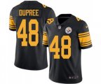Pittsburgh Steelers #48 Bud Dupree Limited Black Rush Vapor Untouchable Football Jersey