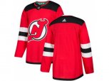 New Jersey Devils Blank Red Authentic Stitched NHL Jersey
