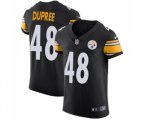 Pittsburgh Steelers #48 Bud Dupree Black Team Color Vapor Untouchable Elite Player Football Jersey
