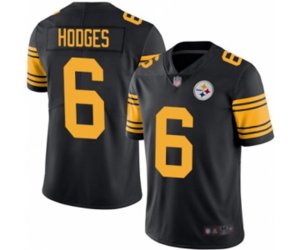 Pittsburgh Steelers #6 Devlin Hodges Limited Black Rush Vapor Untouchable Football Jersey