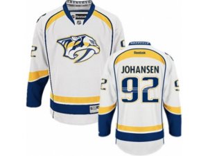Nashville Predators #92 Ryan Johansen Premier White Away NHL Jersey