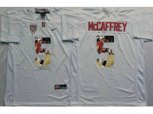 Louisville Cardinals #5 Christian McCaffrey White Player Fashion Stitched NCAA Jersey