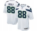 Seattle Seahawks #88 Will Dissly Game White Football Jersey