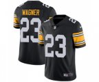 Pittsburgh Steelers #23 Mike Wagner Black Alternate Vapor Untouchable Limited Player Football Jersey