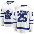 Toronto Maple Leafs #25 James Van Riemsdyk Fanatics Branded White Away Breakaway NHL Jersey