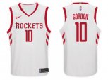 Houston Rockets #10 Eric Gordon Jersey 2017-18 New Season White Jersey