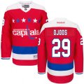 Washington Capitals #29 Christian Djoos Authentic Red Third NHL Jersey