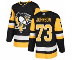 Adidas Pittsburgh Penguins #73 Jack Johnson Premier Black Home NHL Jersey