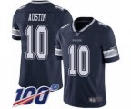 Dallas Cowboys #10 Tavon Austin Navy Blue Team Color Vapor Untouchable Limited Player 100th Season Football Jersey
