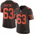 Cleveland Browns #63 Marcus Martin Limited Brown Rush Vapor Untouchable NFL Jersey
