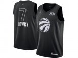 Toronto Raptors #7 Kyle Lowry Black NBA Jordan Swingman 2018 All-Star Game Jersey