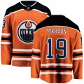 Edmonton Oilers #19 Patrick Maroon Fanatics Branded Orange Home Breakaway NHL Jersey
