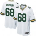Green Bay Packers #68 Kyle Murphy Game White NFL Jersey