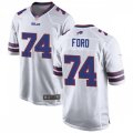 Buffalo Bills #74 Cody Ford Nike White Vapor Limited Jersey