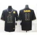 Dallas Cowboys #11 Micah Parsons Black Gold Limited Player Jersey