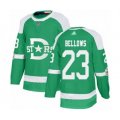 Dallas Stars #23 Brian Bellows Authentic Green 2020 Winter Classic Hockey Jersey