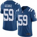Indianapolis Colts #59 Jeremiah George Limited Royal Blue Rush Vapor Untouchable NFL Jersey