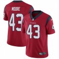 Houston Texans #43 Corey Moore Red Alternate Vapor Untouchable Limited Player NFL Jersey