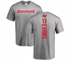 Tampa Bay Buccaneers #13 Mike Evans Ash Backer T-Shirt