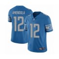 Detroit Lions #12 Danny Amendola Blue Team Color Vapor Untouchable Limited Player Football Jersey