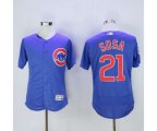 Chicago Cubs #21 Sammy Sosa Majestic blue Flexbase Authentic Collection Player Jersey