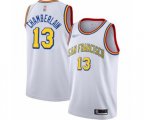 Golden State Warriors #13 Wilt Chamberlain Swingman White Hardwood Classics Basketball Jersey - San Francisco Classic Edition