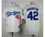 Los Angeles Dodgers #42 Jackie Robinson White 2020 World Series Stitched Baseball Jersey