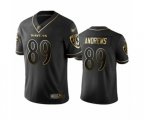 Baltimore Ravens #89 Mark Andrews Limited Black Golden Edition Football Jersey
