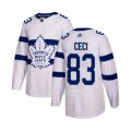 Toronto Maple Leafs #83 Cody Ceci Authentic White 2018 Stadium Series Hockey Jersey