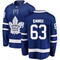Toronto Maple Leafs #63 Tyler Ennis Authentic Royal Blue Home Fanatics Branded Breakaway NHL Jersey