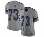 Dallas Cowboys #73 Larry Allen Limited Gray Inverted Legend Football Jersey