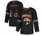 Florida Panthers #16 Aleksander Barkov Black USA Flag Limited Hockey Jersey