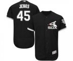 Chicago White Sox #45 Bobby Jenks Authentic Black Alternate Home Cool Base Baseball Jersey