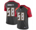 Tampa Bay Buccaneers #58 Shaquil Barrett Limited Gray Inverted Legend Football Jersey